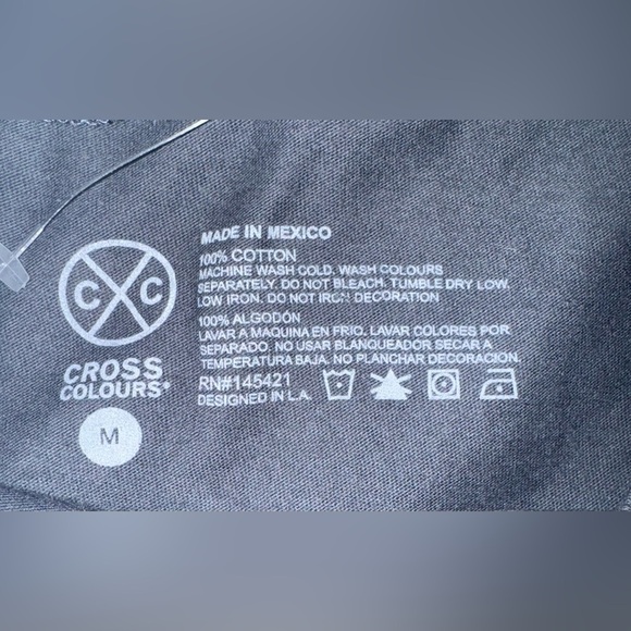 Boyz In The Hood Vintage 1991 Baby Tee Crop Top Soft Cross Colors - Picture 6 of 6